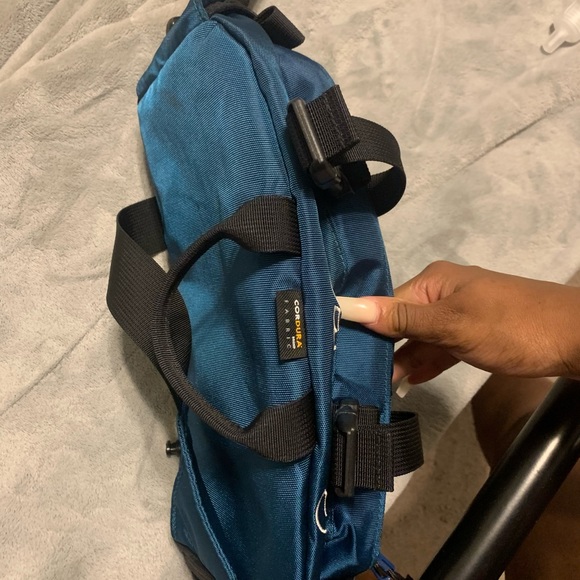 supreme waist bag fw 19 teal - Picture 4 of 7